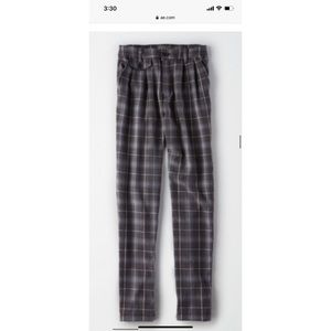 American Eagle Plaid Soft Pants